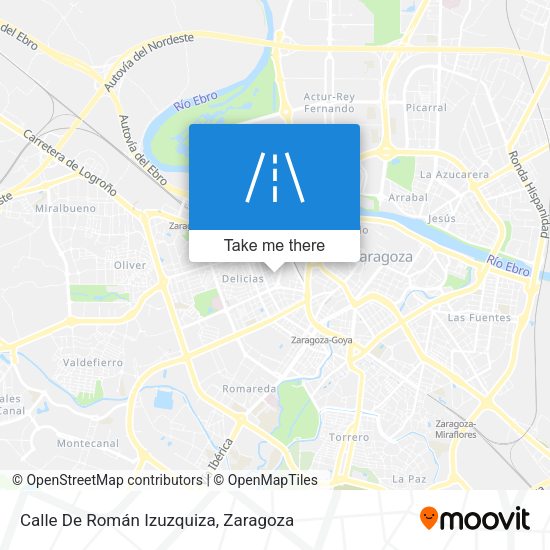 Calle De Román Izuzquiza map
