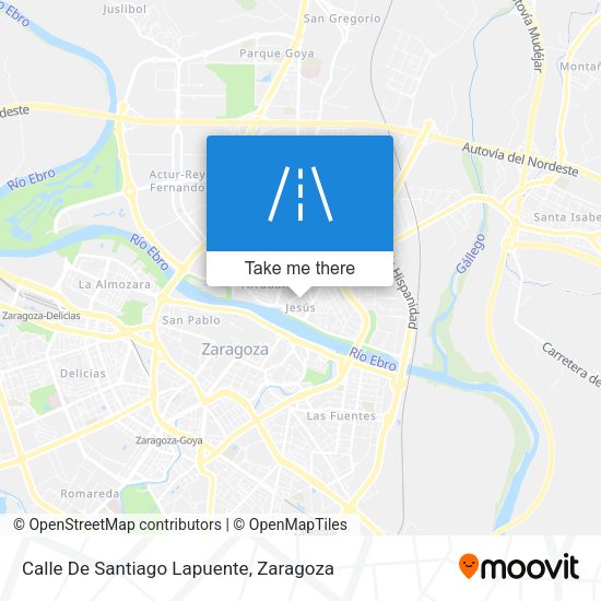 Calle De Santiago Lapuente map
