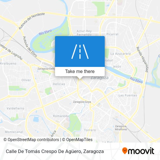Calle De Tomás Crespo De Agüero map