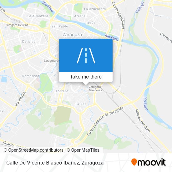 Calle De Vicente Blasco Ibáñez map