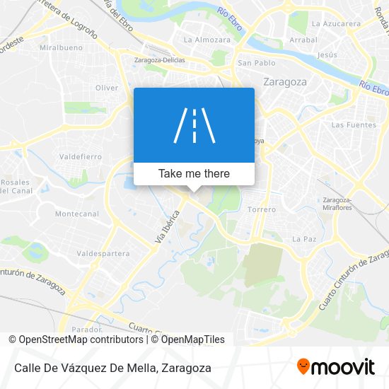 Calle De Vázquez De Mella map