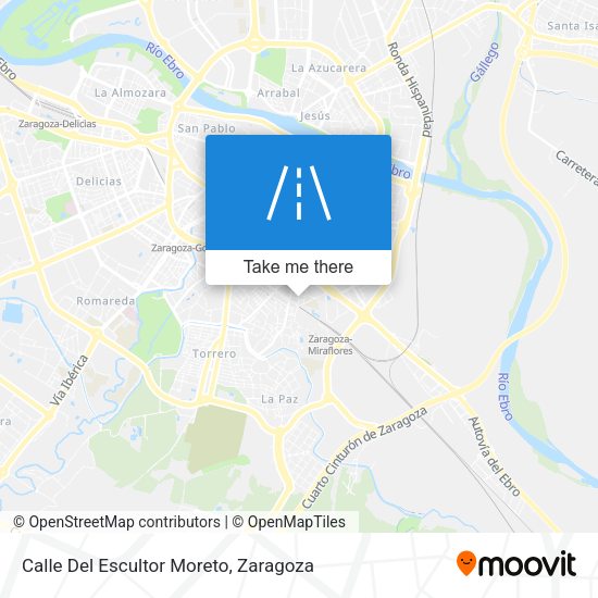 Calle Del Escultor Moreto map