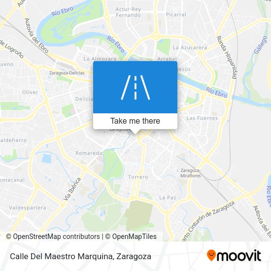 Calle Del Maestro Marquina map