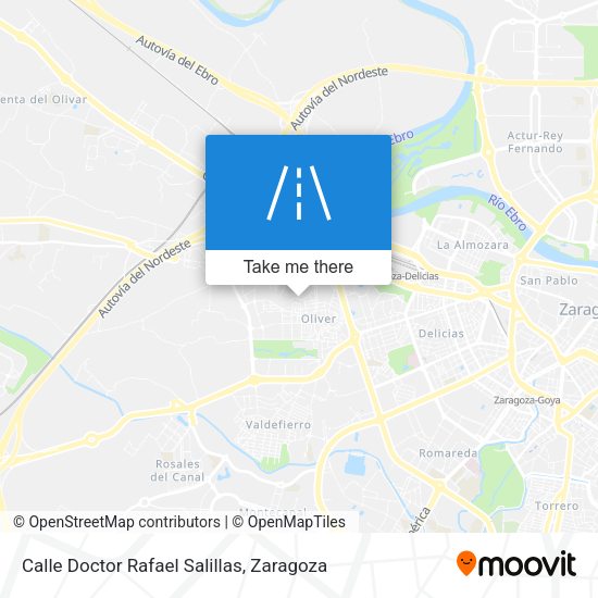 Calle Doctor Rafael Salillas map
