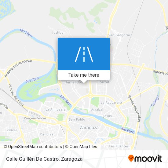 Calle Guillén De Castro map