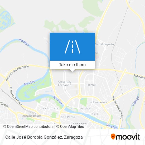 Calle José Borobia González map