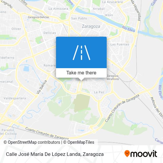 Calle José María De López Landa map