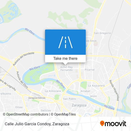 Calle Julio García Condoy map