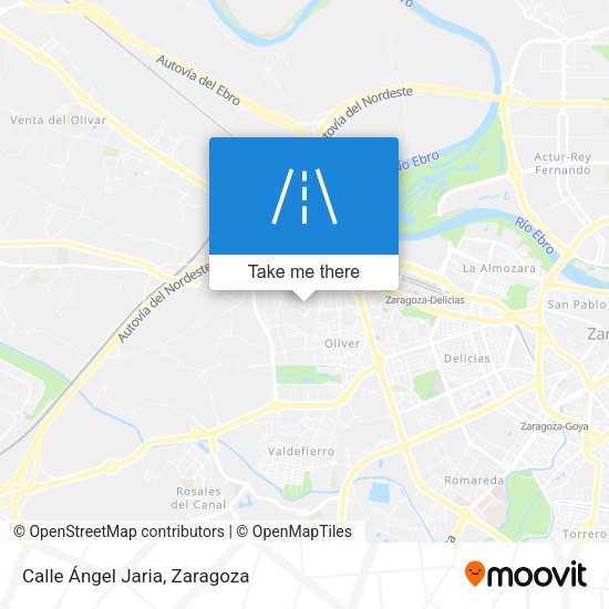 Calle Ángel Jaria map