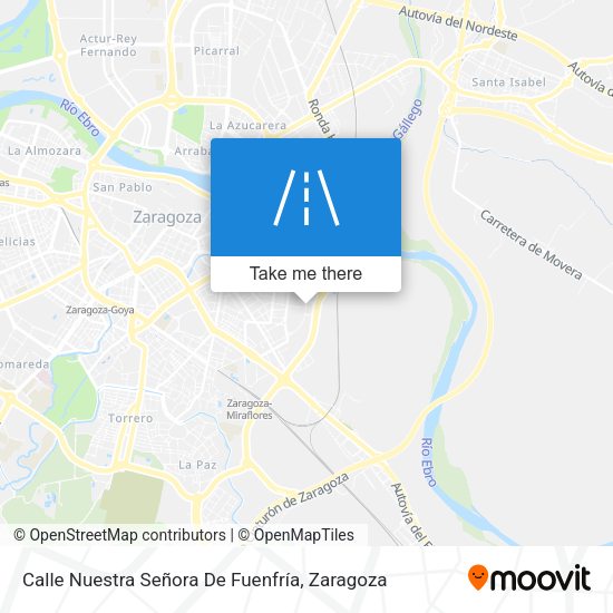 Calle Nuestra Señora De Fuenfría map