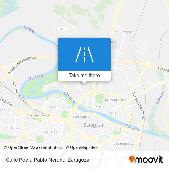 Calle Poeta Pablo Neruda map
