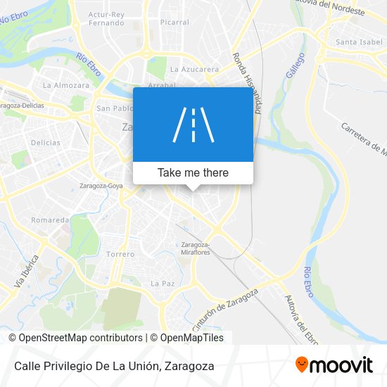 Calle Privilegio De La Unión map