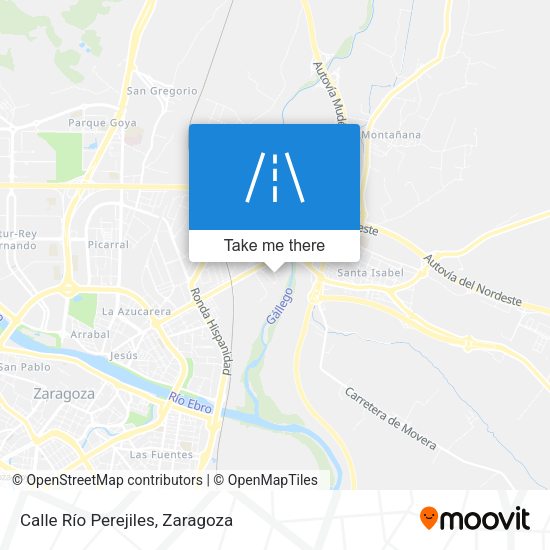 Calle Río Perejiles map