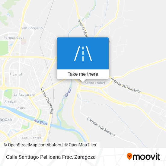 Calle Santiago Pellicena Frac map
