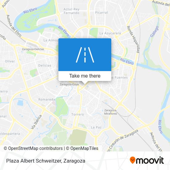 Plaza Albert Schweitzer map