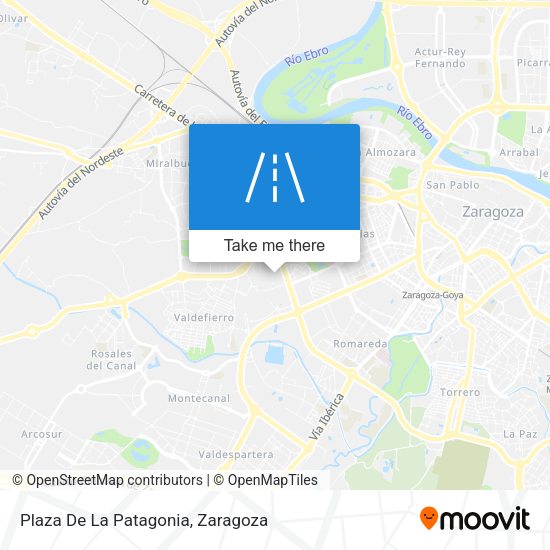 Plaza De La Patagonia map