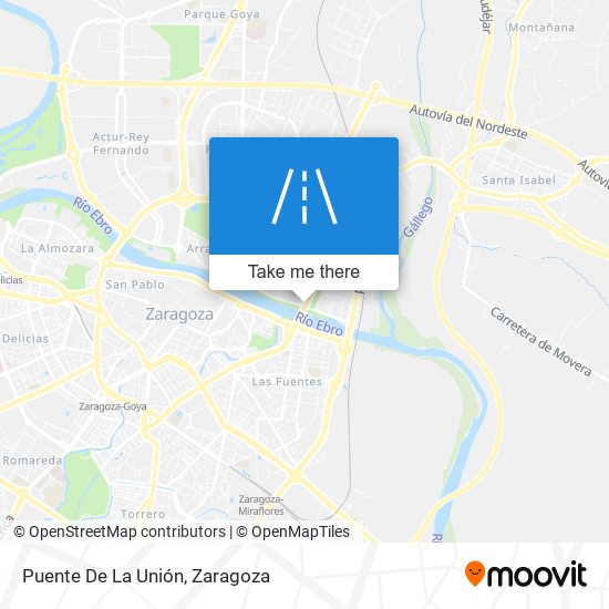 Puente De La Unión map