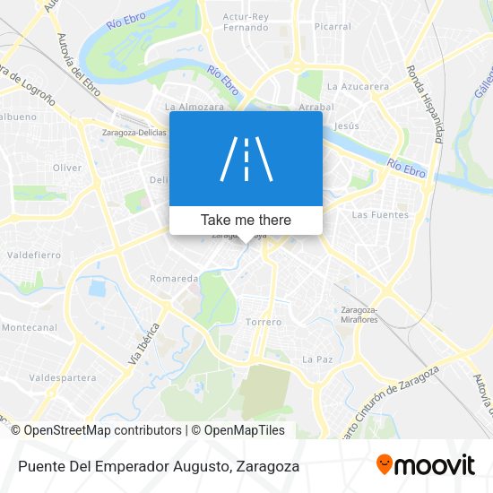 Puente Del Emperador Augusto map