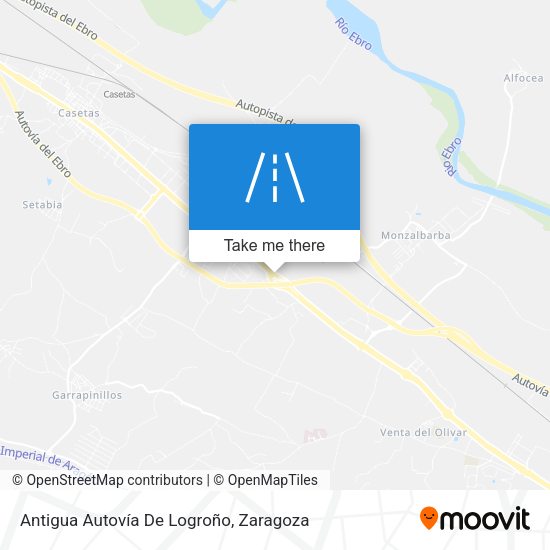 Antigua Autovía De Logroño map