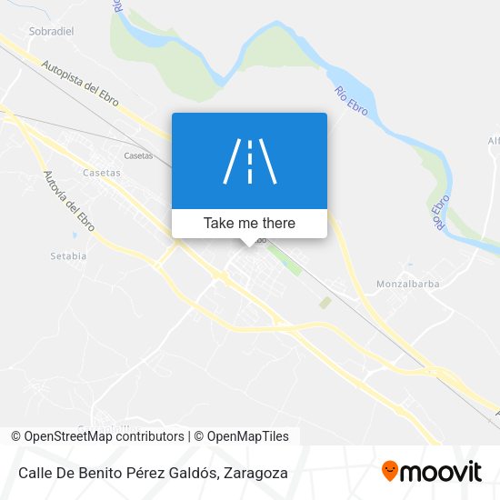 Calle De Benito Pérez Galdós map