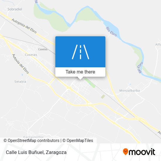Calle Luis Buñuel map