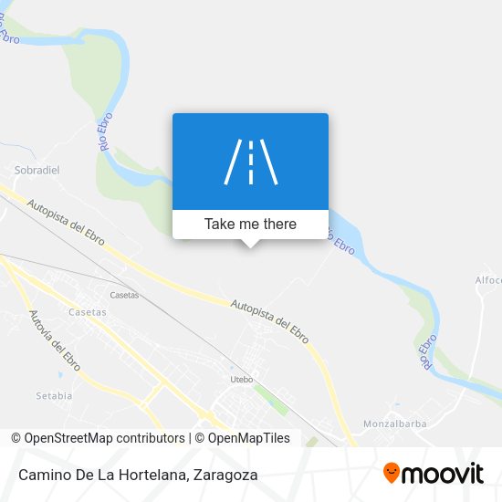 Camino De La Hortelana map