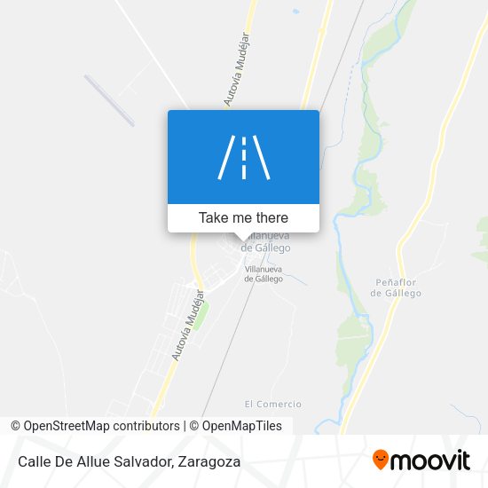 Calle De Allue Salvador map