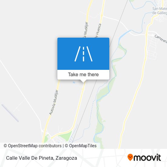 Calle Valle De Pineta map