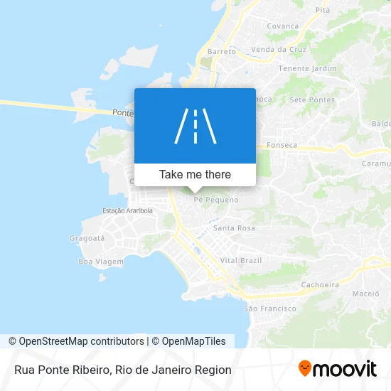 Rua Ponte Ribeiro map