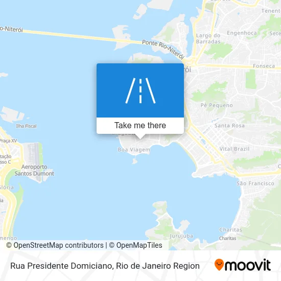 Rua Presidente Domiciano map