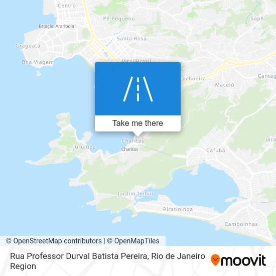 Rua Professor Durval Batista Pereira map