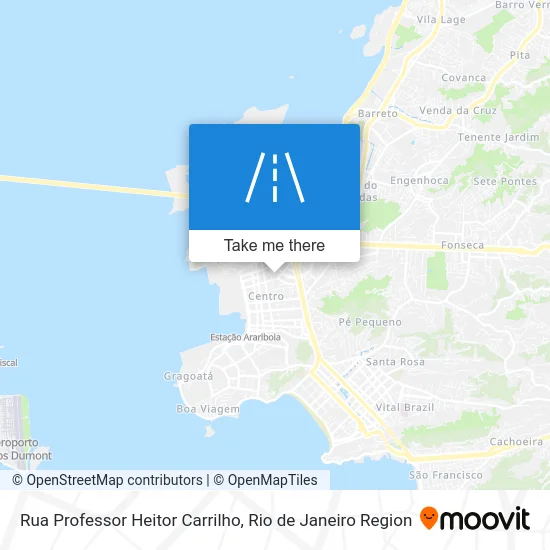 Rua Professor Heitor Carrilho map