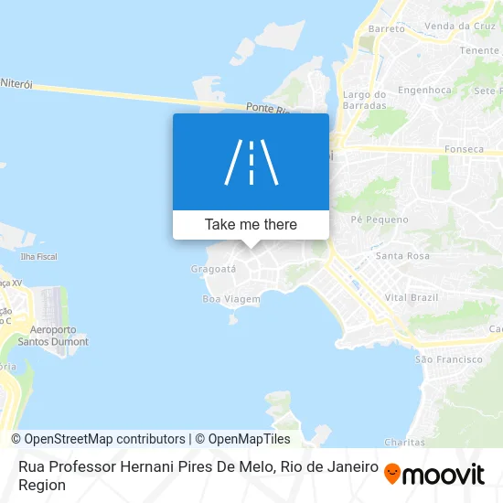 Rua Professor Hernani Pires De Melo map