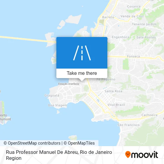Rua Professor Manuel De Abreu map