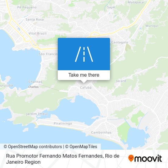 Rua Promotor Fernando Matos Fernandes map
