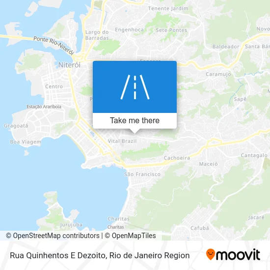 Rua Quinhentos E Dezoito map