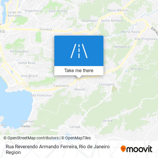 Rua Reverendo Armando Ferreira map