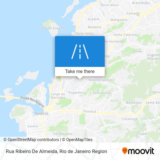 Rua Ribeiro De Almeida map