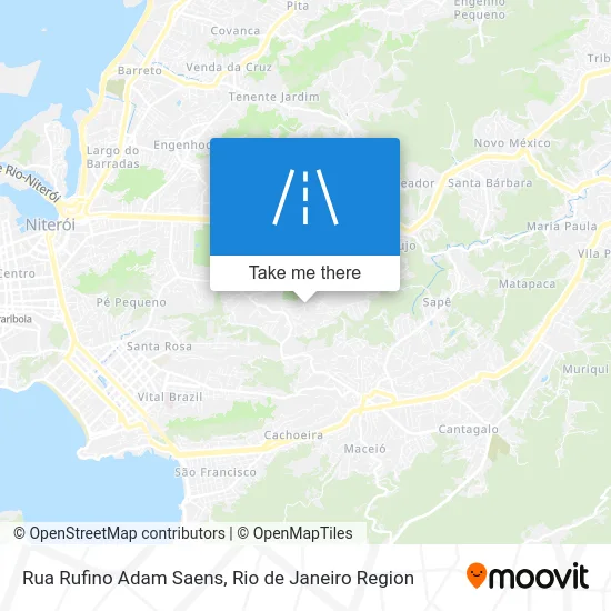 Rua Rufino Adam Saens map