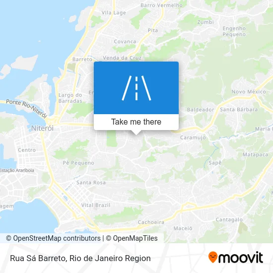 Rua Sá Barreto map