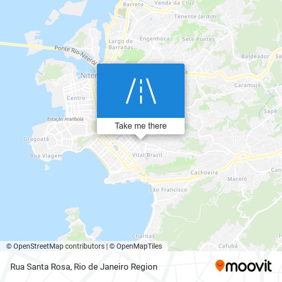 Rua Santa Rosa map