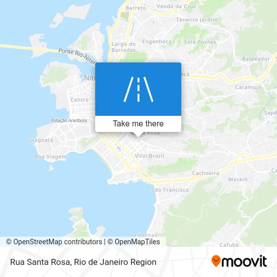 Rua Santa Rosa map