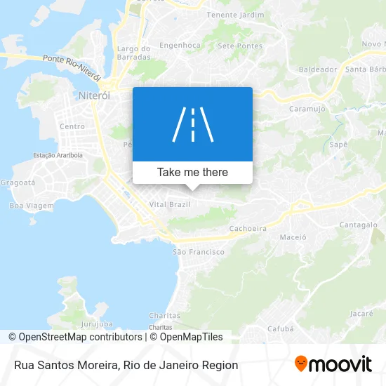 Rua Santos Moreira map