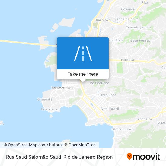 Mapa Rua Saud Salomão Saud