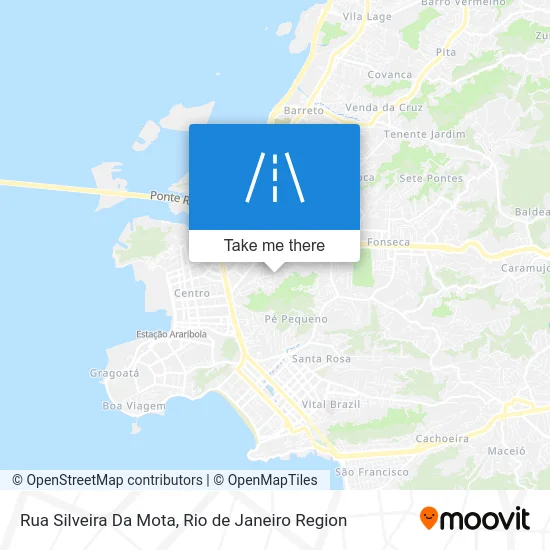 Rua Silveira Da Mota map