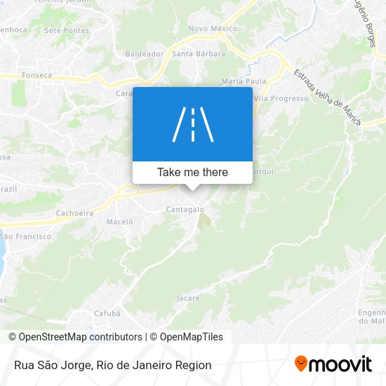 Rua São Jorge map