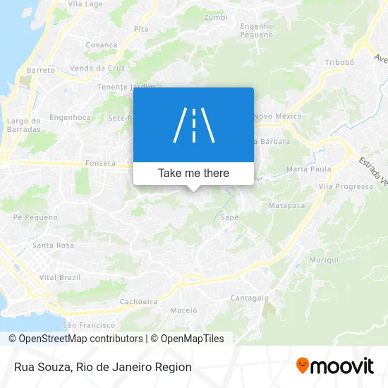 Rua Souza map