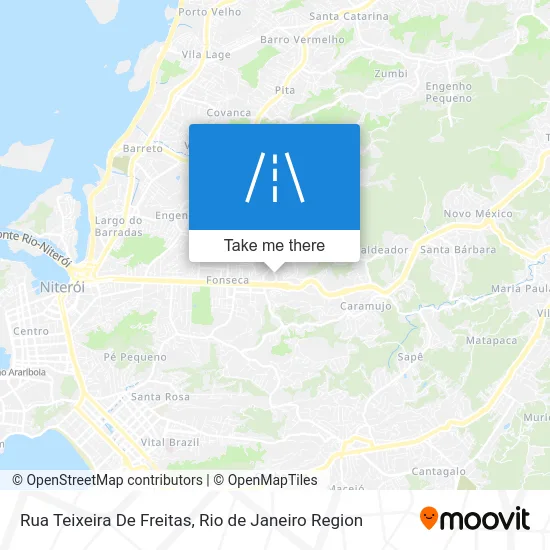 Rua Teixeira De Freitas map