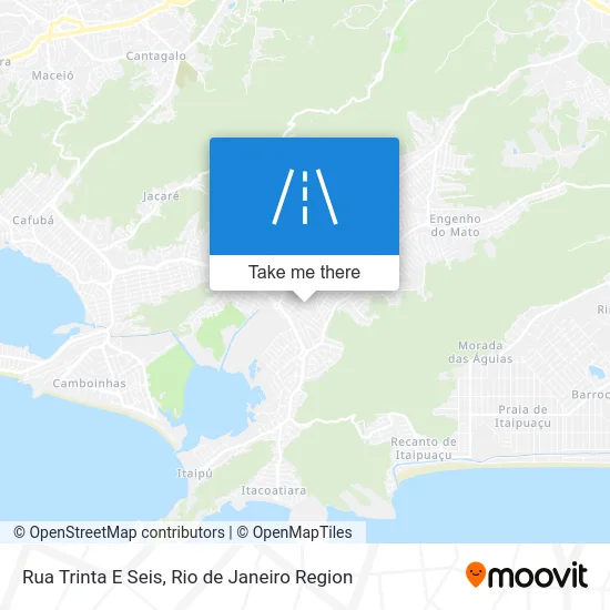 Rua Trinta E Seis map