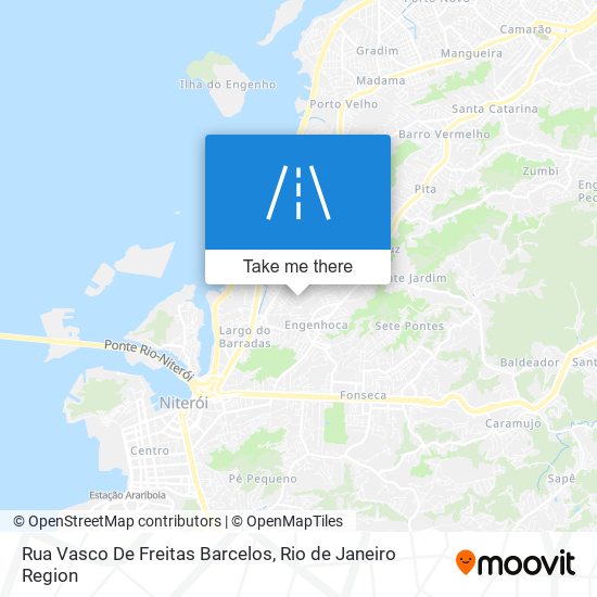 Mapa Rua Vasco De Freitas Barcelos